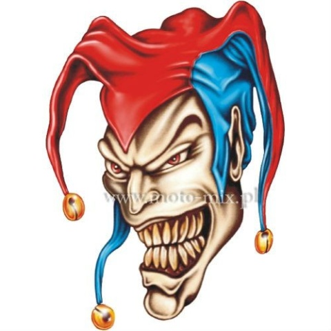 Naklejka tuningowa - Joker - duża Naklejka tuningowa - Joker - duża