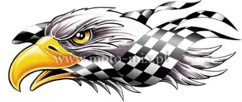Naklejka tuningowa - ORZEŁ - mały - racing Naklejka tuningowa - ORZEŁ - mały - racing