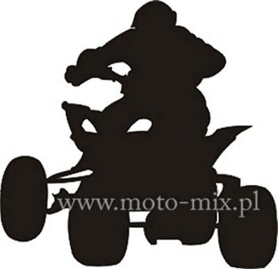 Naklejka tuningowa - QUAD Naklejka tuningowa - QUAD