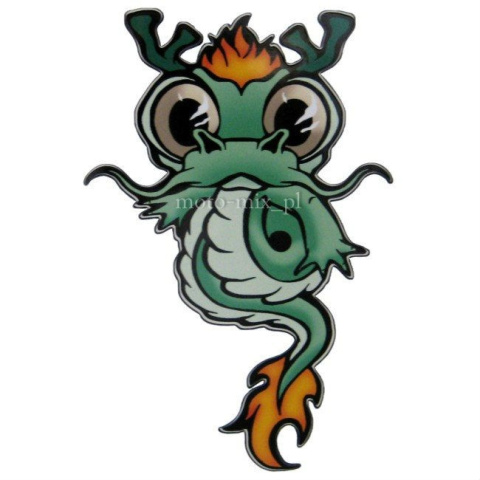 Naklejka tuningowa - Smok mały small dragon Naklejka tuningowa - Smok mały small dragon