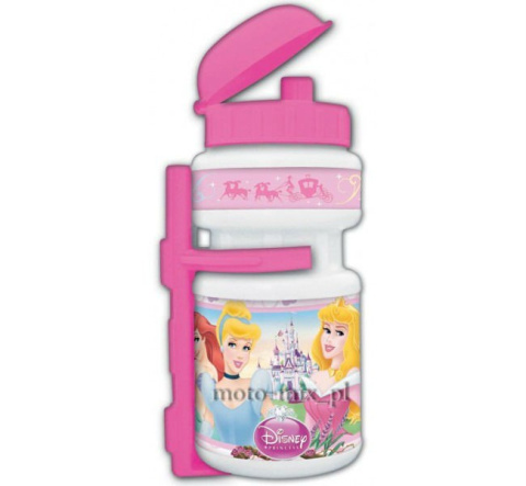 Bidon rowerowy - Księżniczki (Princess) - Disney - Atestowany! - ver 2 Bidon rowerowy - Księżniczki (Princess) - Disney - Atestowany! - ver 2