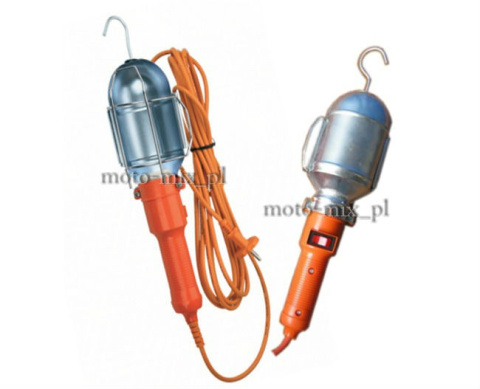 Lampa warsztatowa wisząca 230V 10 m Lampa warsztatowa wisząca 230V 10 m