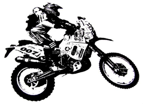 Naklejka tuningowa - CROSS - motor, motocykl Naklejka tuningowa - CROSS - motor, motocykl