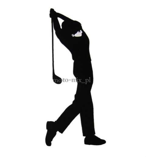 Naklejka tuningowa - Golfista Naklejka tuningowa - Golfista