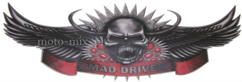 Naklejka tuningowa - CZACHA - Mad Driver Naklejka tuningowa - CZACHA - Mad Driver
