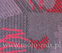 Pokrowce samochodowe - czerwony UN ELEGANCE welur 80%
