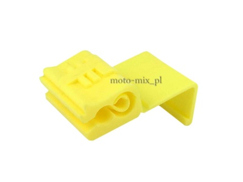 Szybkozłączki elektryczne, żółte, 4-6mm kw, 12-10 AWG, 24A max, 4 szt. Szybkozłączki elektryczne, żółte, 4-6mm kw, 12-10 AWG, 24A max, 4 szt.