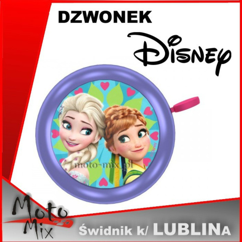 Dzwonek rowerowy FROZEN KRAINA LODU Disney Dzwonek rowerowy FROZEN KRAINA LODU Disney
