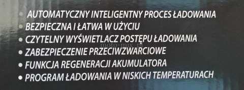 PROSTOWNIK ŁADOWARKA IMPULSOWY 6V 12V Żel PROSTOWNIK ŁADOWARKA IMPULSOWY 6V 12V Żel