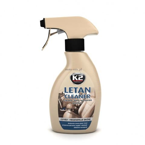 Preparat do Skóry K2 LETAN CLEANER 250 ML Czyści i regeneruje skórę Preparat do Skóry K2 LETAN CLEANER 250 ML Czyści i regeneruje skórę