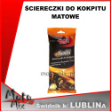 Ściereczki chusteczki do kokpitu CYTRYNA matowe 24 szt
