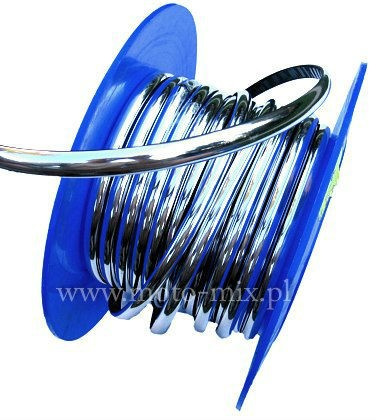 Listwa chromowana 15 mm 2,42M Listwa chromowana 15 mm 2,42M