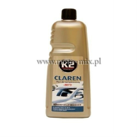 Płyn koncentrat do spryskiwaczy ZIMOWY 1l CLAREN K2 do -80 St Płyn koncentrat do spryskiwaczy ZIMOWY 1l CLAREN K2 do -80 St