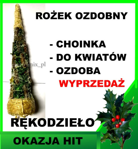 ROŻEK TUBA SIZAL śWIĘTA Ckoinka stroik wyprzedaż ROŻEK TUBA SIZAL śWIĘTA Ckoinka stroik wyprzedaż