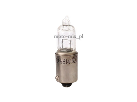 Żarówka H6W 12V 6W BAX9s E13 Żarówka H6W 12V 6W BAX9s E13