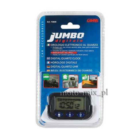 Zegarek samochodowy + kalendarz JUMBO Zegarek samochodowy + kalendarz JUMBO