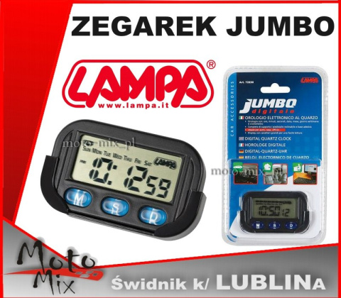 Zegarek samochodowy + kalendarz JUMBO Zegarek samochodowy + kalendarz JUMBO