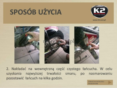 Smar SYNTETYCZNY SMAR DO ŁAŃCUCHÓW 250ML Smar SYNTETYCZNY SMAR DO ŁAŃCUCHÓW 250ML