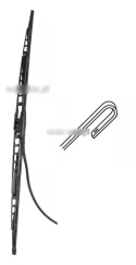 Wycieraczka Visee SV-NS + SPRYSKIWACZ 26" 650 mm