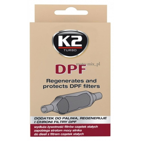 Dodatek do paliwa, regeneruje i chroni filtry DPF K2 Dodatek do paliwa, regeneruje i chroni filtry DPF K2