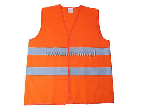 Kamizelka / koszulka odblaskowa rozmiar XL - pomarańczowa Kamizelka / koszulka odblaskowa rozmiar XL - pomarańczowa