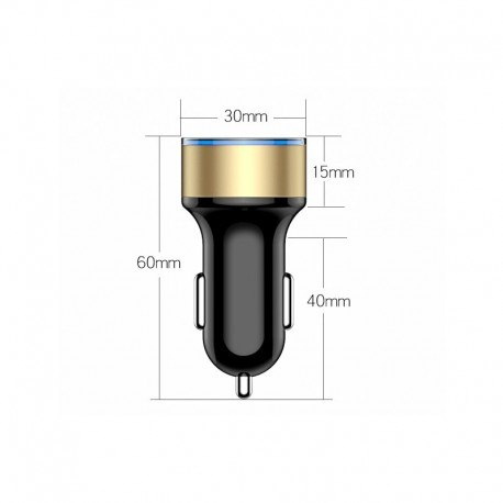 Ładowarka wtyczka 2x USB, 3100 mA, do gniazda zapalniczki 12/24V Ładowarka wtyczka 2x USB, 3100 mA, do gniazda zapalniczki 12/24V