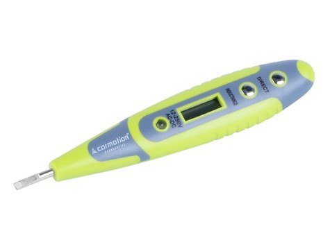 Próbnik napięcia DC/AC z LCD, 12-250V Próbnik napięcia DC/AC z LCD, 12-250V