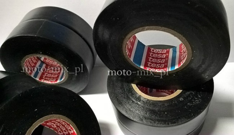 Taśma izolacyjna Czarna TESA 15mm 10m Taśma izolacyjna Czarna TESA 15mm 10m