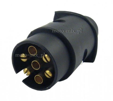Wtyczka do gniazda przyczepy 7 stykowe 12V Carmotion Wtyczka do gniazda przyczepy 7 stykowe 12V Carmotion