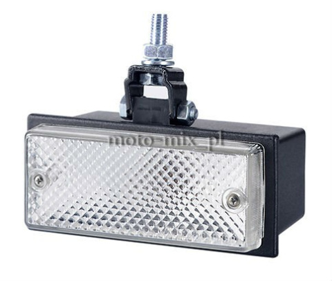 Lampa cofania uniwersalna biała Lampa cofania uniwersalna biała