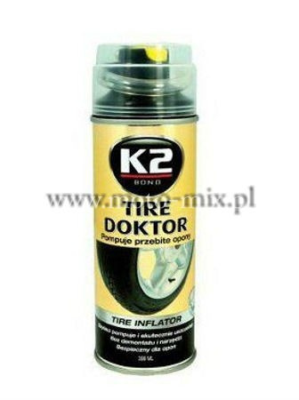 ZAPASOWA OPONA - TIRE DOKTOR Pompuje przebite opony 535 ML ZAPASOWA OPONA - TIRE DOKTOR Pompuje przebite opony 535 ML