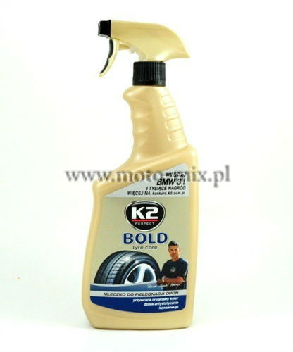 Preparat do nabłyszczania opon BOLD - mleczko 700ml Preparat do nabłyszczania opon BOLD - mleczko 700ml