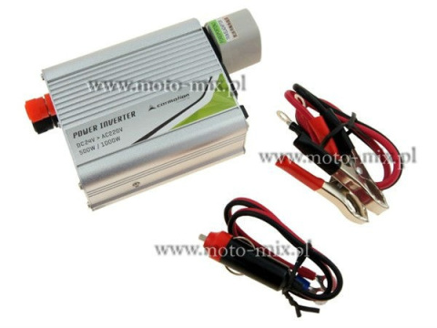 Przetwornica napięcia 24V>230V 500/1000W Przetwornica napięcia 24V>230V 500/1000W