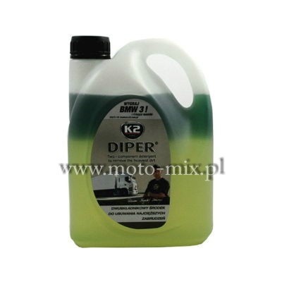DIPER 2 kg Dwuskładnikowy środek do mycia bezdotykowego K2 pro DIPER 2 kg Dwuskładnikowy środek do mycia bezdotykowego K2 pro
