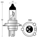 Zestaw żarówek H4 NW 12V 60/55W Farenheit