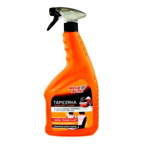 Moje Auto Tapicerka 2w1 płyn + odplamiacz do czyszczenia tapicerki 750ml Moje Auto Tapicerka 2w1 płyn + odplamiacz do czyszczenia tapicerki 750ml