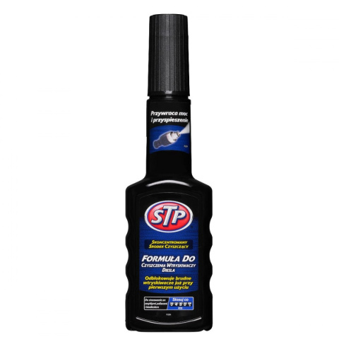 STP Formuła do czyszczenia wtryskiwaczy w silnikach Diesla 200ml STP Formuła do czyszczenia wtryskiwaczy w silnikach Diesla 200ml