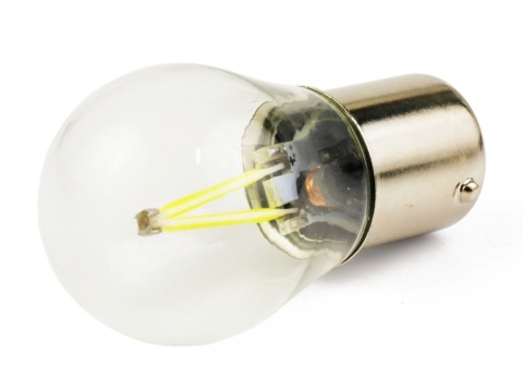 Żarówka samochodowa LED BAY15d Filament 2W COB, P21/5W Żarówka samochodowa LED BAY15d Filament 2W COB, P21/5W
