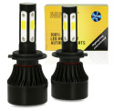 Zestaw żarówek LED H4 S4 COB 80W 16000 lm