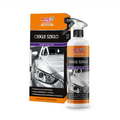 Detailer Ciekłe Szkło Moje Auto powłoka polimerowa 500ml Detailer Ciekłe Szkło Moje Auto powłoka polimerowa 500ml