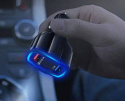 Ładowarka Szybka samochodowa 2x USB 1x Type-C | Szybkie ładowanie Quick Charge 3.0 | Ambient LED