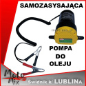 Pompka do spuszczania oleju SAMOZASYSAJĄCA 12V