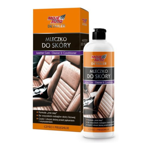Preparat do Skóry Mleczko DETAILER do czyszczenia i pielęgnacji skóry 500ml Preparat do Skóry Mleczko DETAILER do czyszczenia i pielęgnacji skóry 500ml