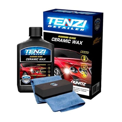 Tenzi Detailer Ceramic Wax Diamond Gloss ochrona lakieru 300ml Zestaw Tenzi Detailer Ceramic Wax Diamond Gloss ochrona lakieru 300ml Zestaw