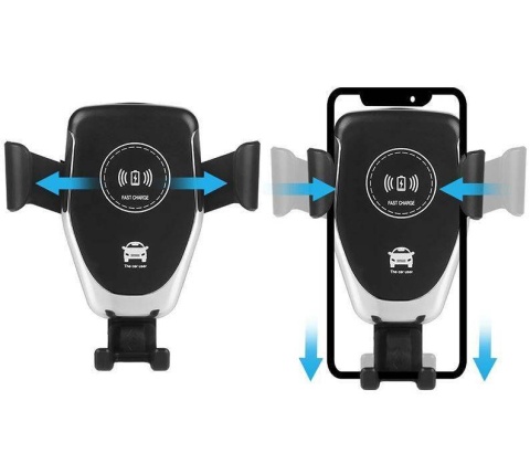 Uchwyt na telefonGrawitacyjny samochodowy | ładowarka indukcyjna Fast Charge 10W Uchwyt na telefonGrawitacyjny samochodowy | ładowarka indukcyjna Fast Charge 10W