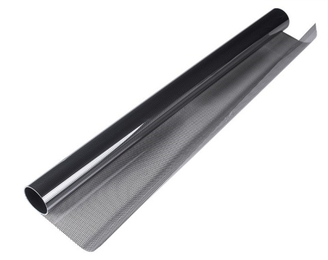 Folia do przyciemniania szyb ,dekoracyjna - czarne kropki 50 x 300 cm