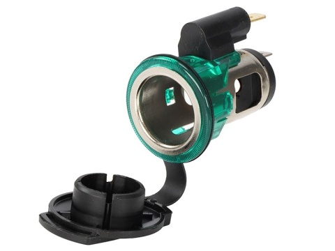 Gniazdo elektryczne EURO, 12/24V, 20A max