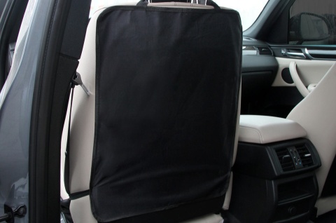 Osłona fotela - folia (pokrowiec) - czarna