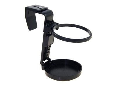 Uchwyt na napoje, składany, czarny