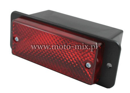 Lampa przeciwmgłowa uniwersalna podwieszana - czerwona - mała Lampa przeciwmgłowa uniwersalna podwieszana - czerwona - mała